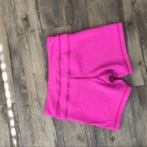 lululemon bike shorts - reversible